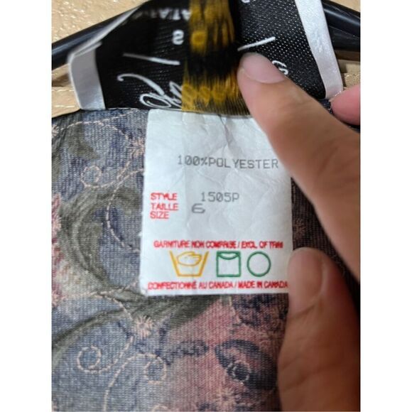 Vintage Florentine Petites Boho Cardigan Size 6 - Picture 6 of 9